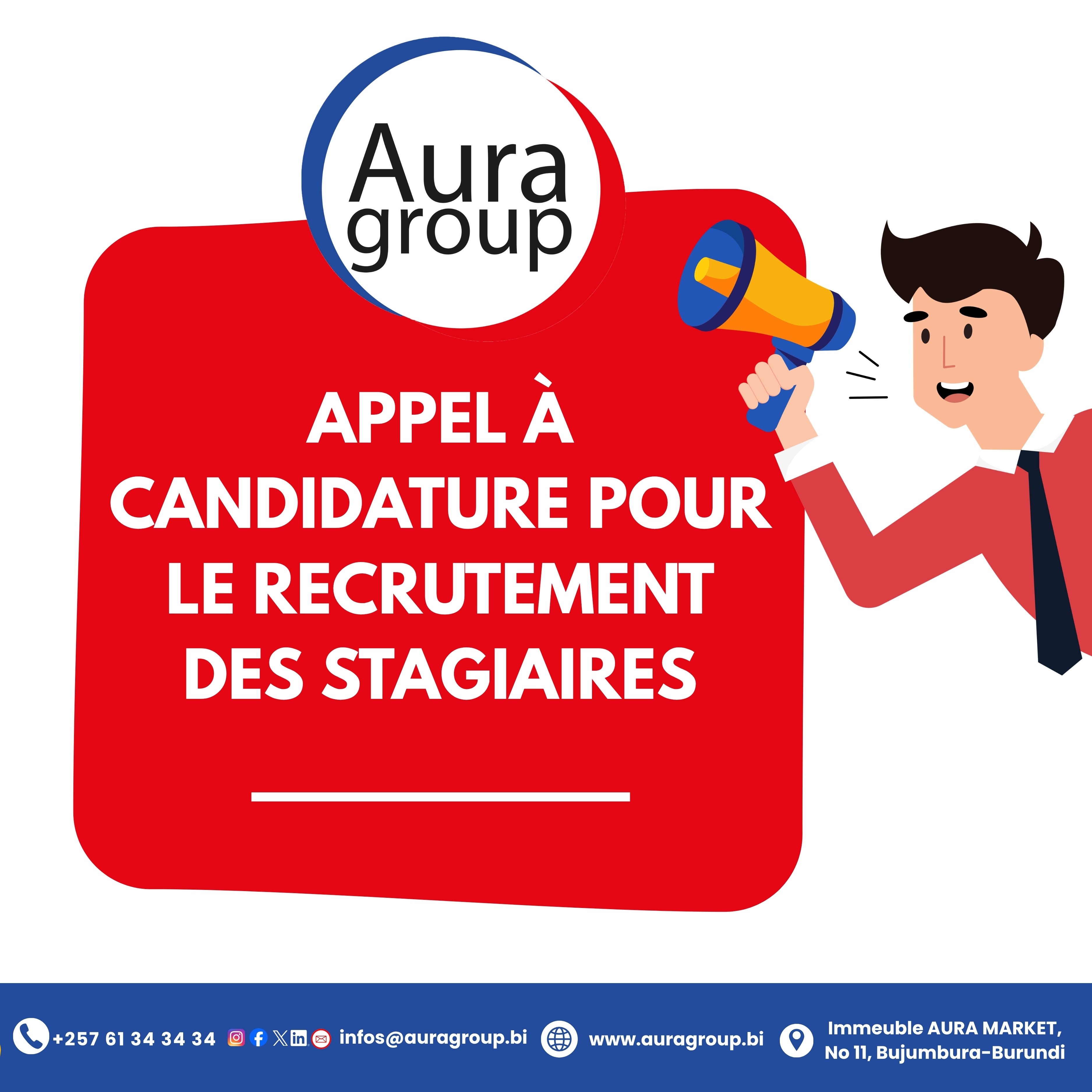 Internship Opportunity – AURA GROUP
