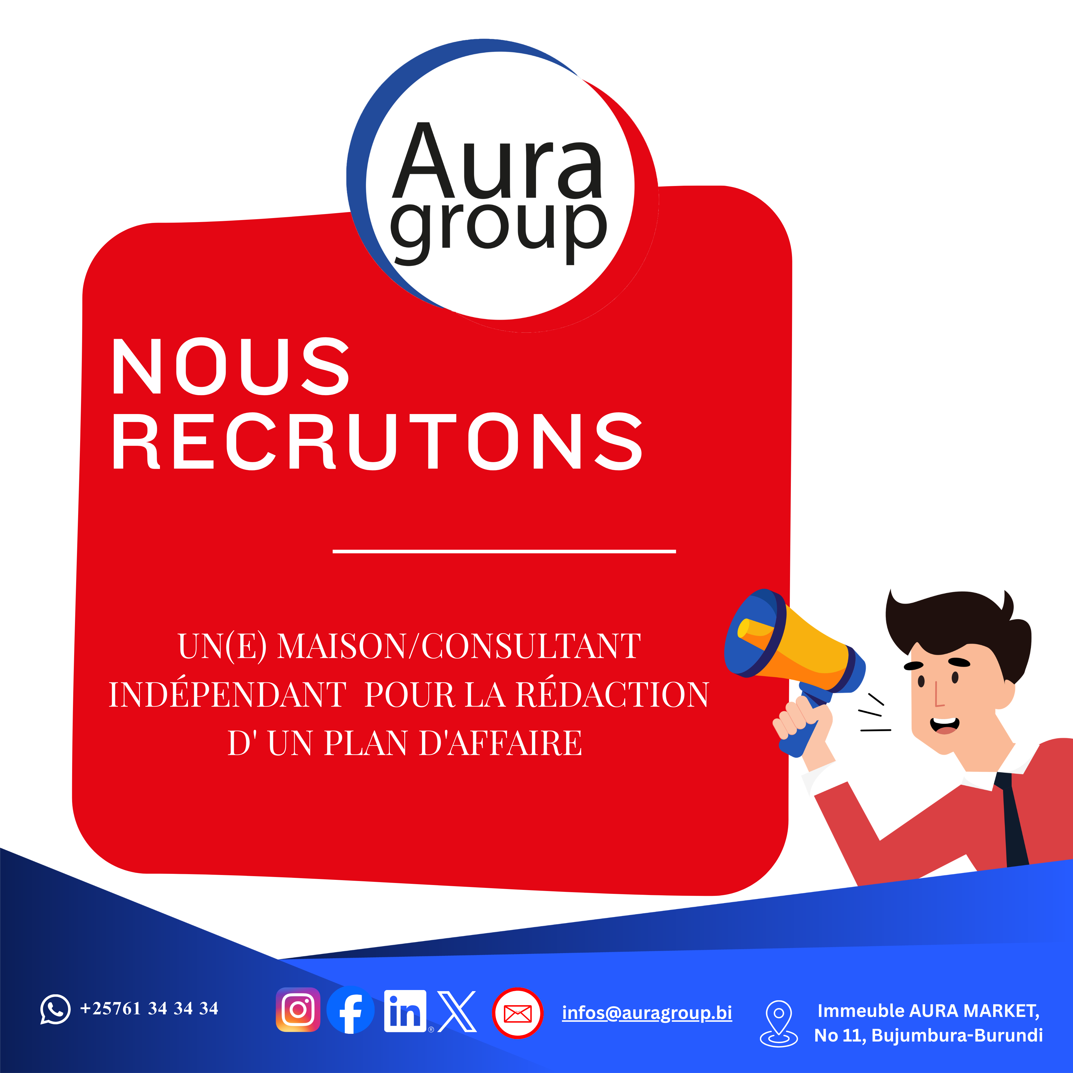 Avis de recrutement